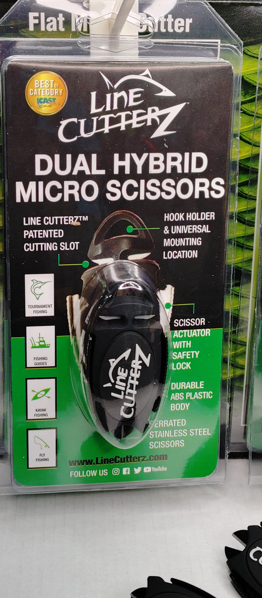NEW!!! Linecutterz®️ Dual Hybrid Micro Scissors – Rogue Reelz Fishing LLC