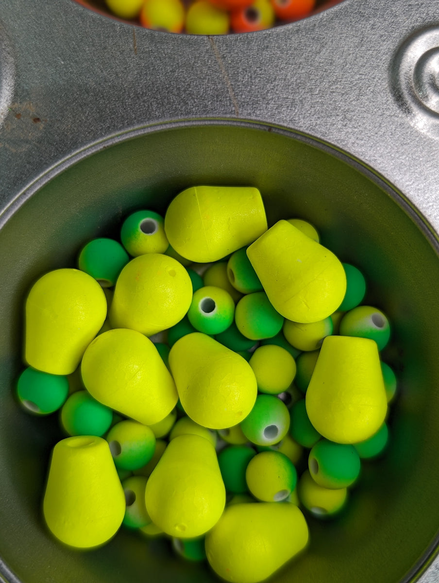 Demo's HD Double Drop Surf Rig (Yellow & Green) – Rogue Reelz Fishing LLC