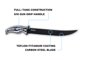 9" SERRATED BLADE