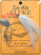 Tide Rite R558 Beak Hook Bucktail Spinner Fluke Rig