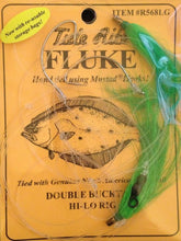 Tide Rite R568 Hi-Lo Wide Gap Hook W/ Bucktail Fluke Rig