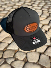 Rogue Reelz Fishing custom leather patch hats