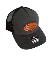 Rogue Reelz Fishing custom leather patch hats