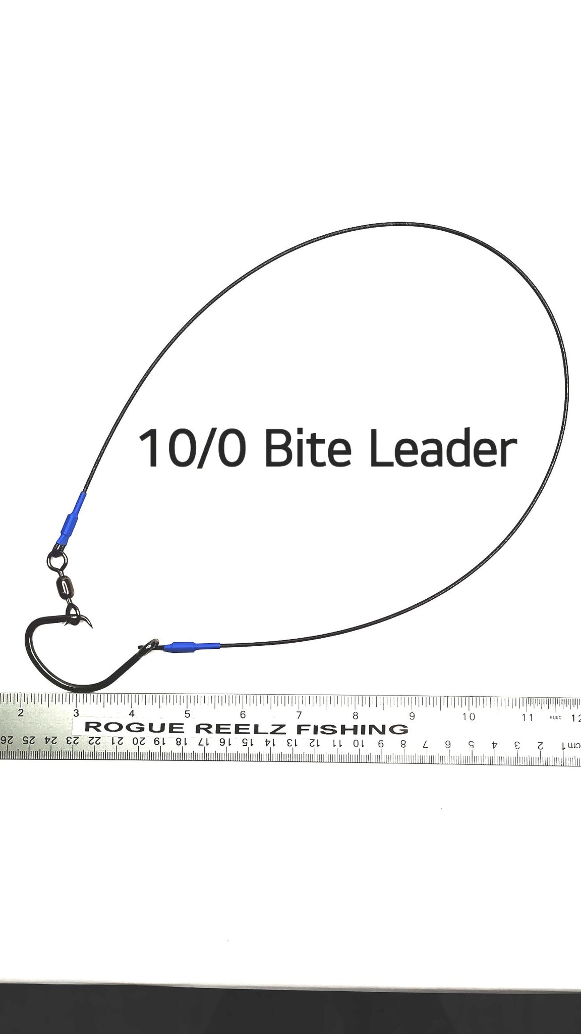 18 inch Bite Leader (10/0) Sandbar Tackle Long Shank Circle Hook Rogue Reelz Fishing LLC 18 inch Bite Leader (10/0) Sandbar Tackle Long Shank Circle Hook Rogue Reelz Fishing LLC