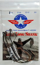 1/4 oz Weighted Swimbait Hook (Xtra Long Shank)