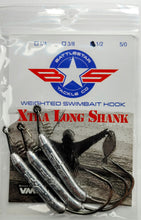 1/2 oz Weighted Swimbait Hook (Xtra Long Shank)