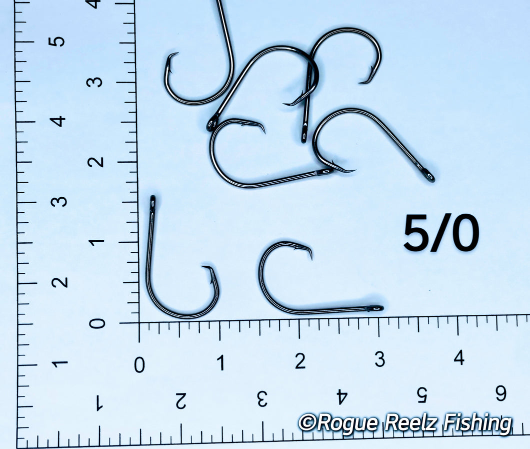 boss fishing hooks Hawg Seekers Tackle 6" Hawg Team Rhino Outdoors LLC BK90Z Boss Wide Boss Kat Hooks are sticky sharp and super strong Boss Kat 5/0 Circle Hooks