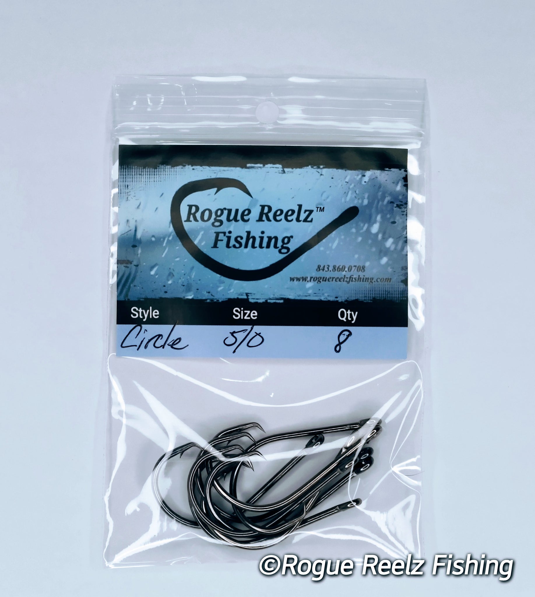 5/0 Circle Hooks (8 pack) – Rogue Reelz Fishing LLC