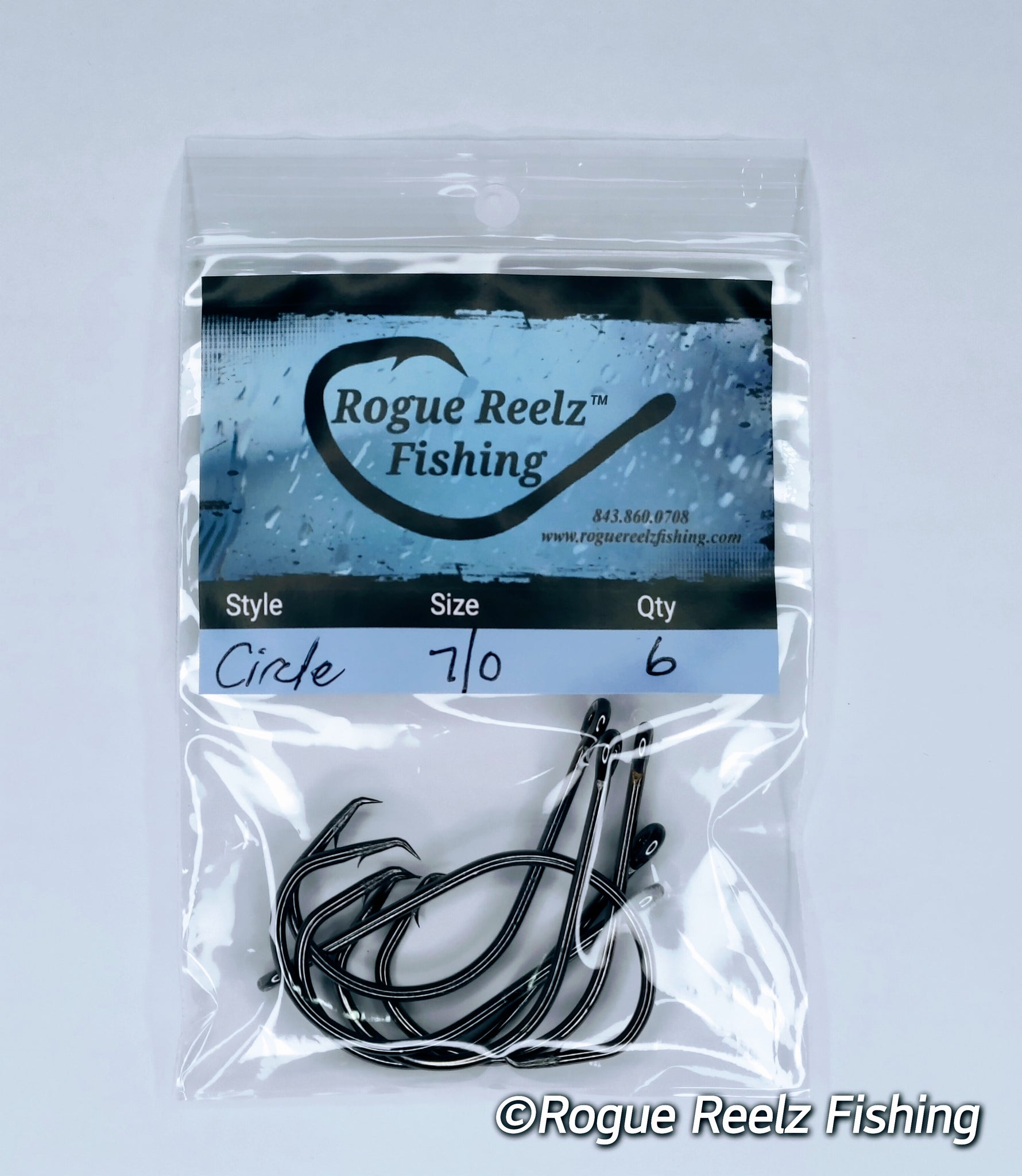 7/0 Circle Hook (6 pack) – Rogue Reelz Fishing LLC