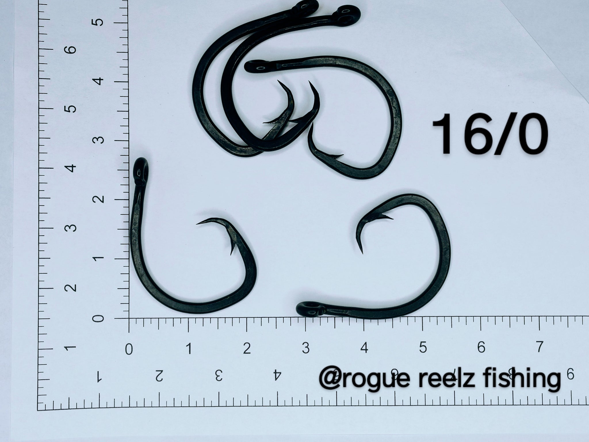16/0 Circle Hooks (3 pack) – Rogue Reelz Fishing LLC