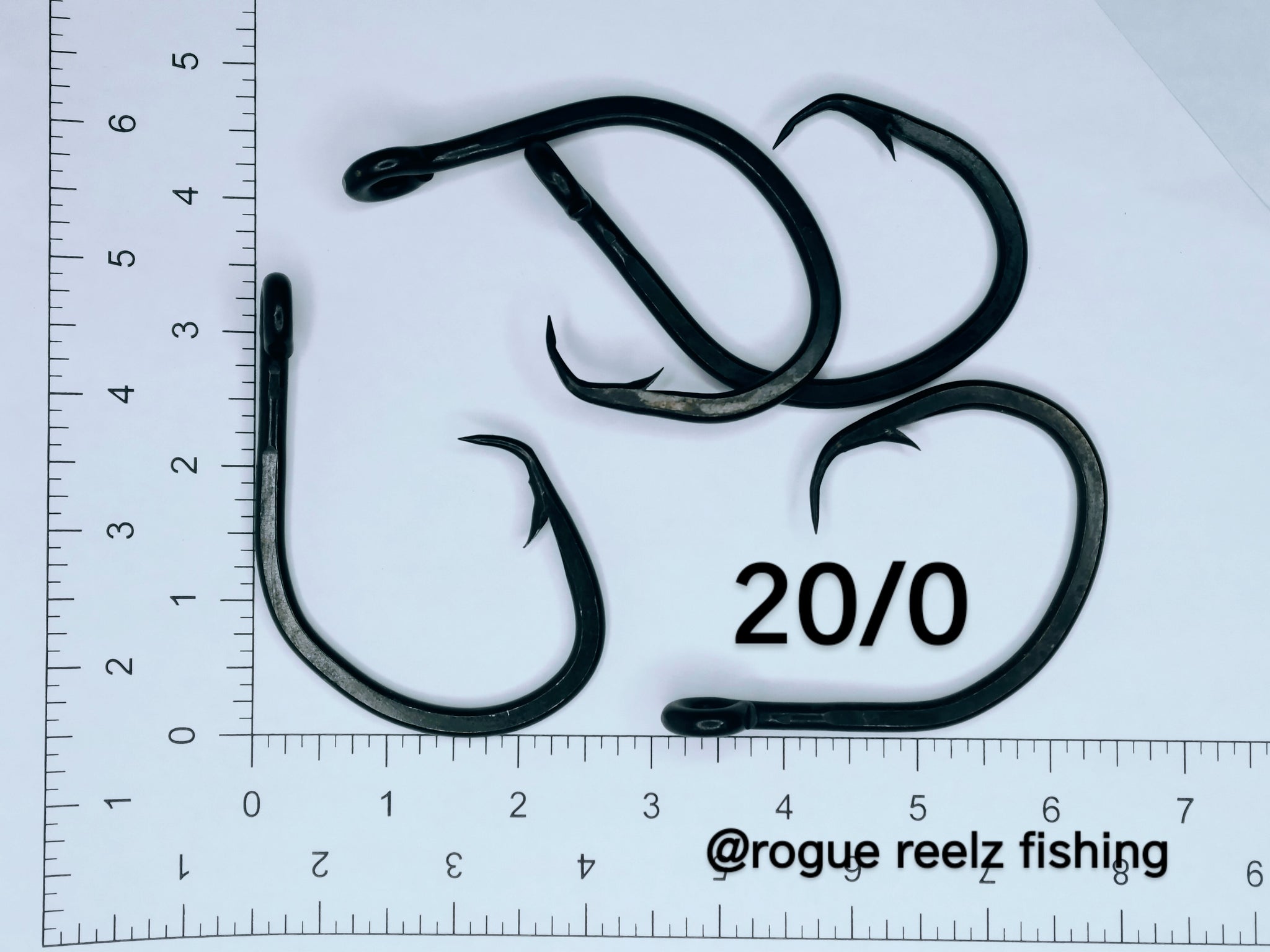 treble hook size 20