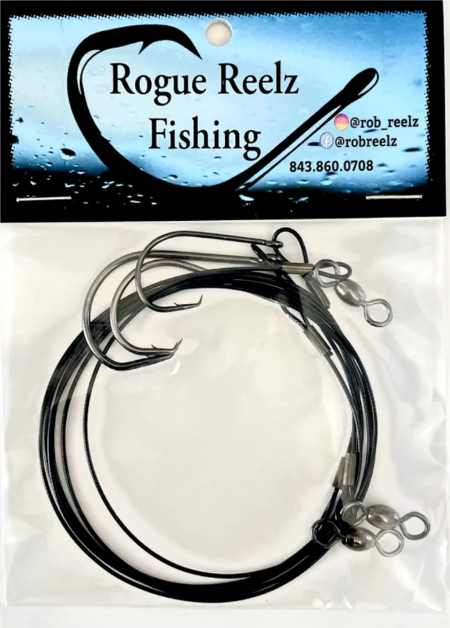18 inch Steel Leader Multi Purpose (3 pack) – Rogue Reelz Fishing LLC